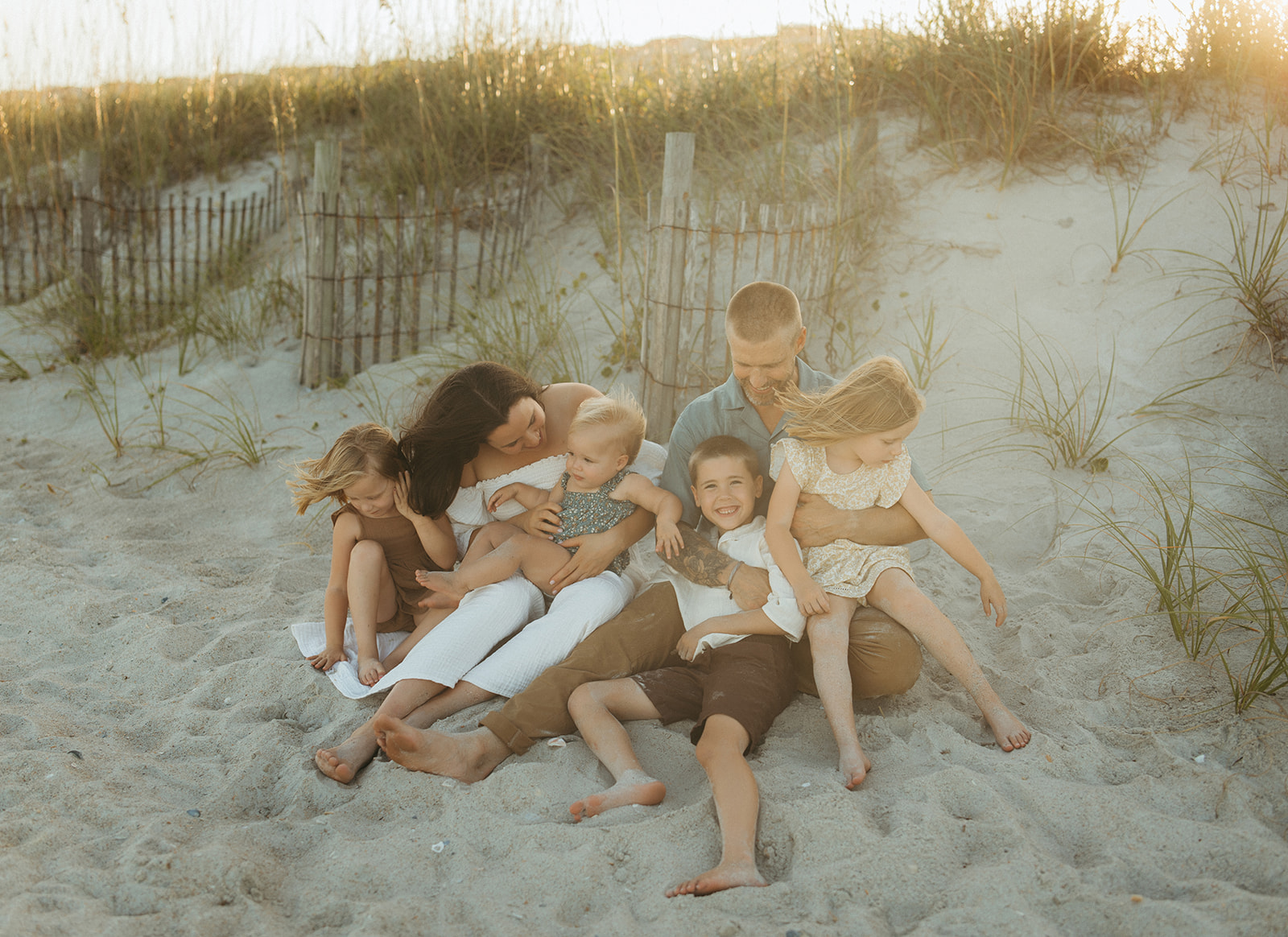 A featured photo in a Fully Styled, Stress-Free Family photo session that took place in Wilmington, North Carolina
